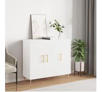 Buffet - Bahut/Commode couloir Blanc Magnifique Buffet blanc 90x34x80cm - bois d'ingénierie CL8047891