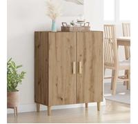 Buffet - Bahut/Commode couloir Marron Magnifique Buffet Chêne artisanal 70x34x90cm - bois d'ingénierie CL5231694
