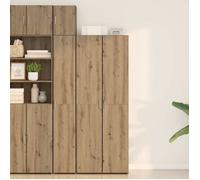 Buffet - Bahut/Commode couloir Marron Magnifique Haut Armoire chêne artisanal 70x42.5x185cm CL6301863