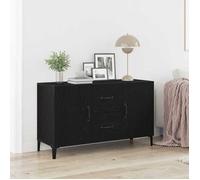 Buffet - Bahut/Commode couloir Noir Magnifique Buffet Chêne noir 100x36x60cm - bois d'ingénierie CL1849688