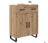 Buffet bahut/Commode MVS - multi-rangement - Meuble sur pied - Chêne artisanal 69,5x34x90cm Bois d'ingénierie &26_1677790