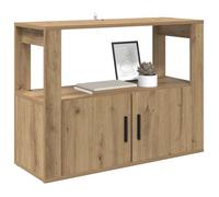 Buffet bahut/Commode MVS - multi-rangement - Meuble sur pied - chêne artisanal 80x30x60cm Bois d'ingénierie &26_9065587