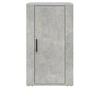 Buffet bahut/Commode MVS - multi-rangement - Meuble sur pied - Gris béton 40x33x70cm Bois d'ingénierie &26_2436349