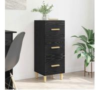 Buffet - bahut - enfilade Vidaxl Buffet Chêne noir 34,5 x 34 x 90 cm Bois d'ingénierie