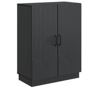Buffet - bahut - enfilade Vidaxl Buffet Noir 66 x 34,5 x 87 cm Bois d'ingénierie