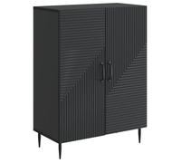 Buffet - bahut - enfilade Vidaxl Buffet Noir 66 x 34,5 x 89,5 cm Bois d'ingénierie