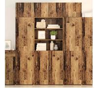 vidaXL Haut Armoire Bois Ancien 80 x 42,5 x 185 cm Bois d'ingénierie