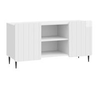 Buffet - bahut - enfilade Vidaxl Meuble TV Blanc brillant 102 x 34,5 x 52 cm Bois d'ingénierie