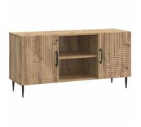 Buffet - bahut - enfilade Vidaxl Meuble TV Chêne artisanal 102 x 34,5 x 50 cm Bois d'ingénierie