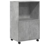 Buffet bas,armoire commode Armoire à roulettes gris béton 55x40x91cm bois d'ingénierie 6346264 FrenchDays