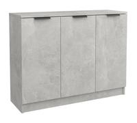 Buffet bas,armoire commode Buffet Gris béton 90,5x30x70cm Bois d'ingénierie 2695058 FrenchDays
