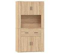 Buffet bas,armoire commode Buffet haut,meuble de rangement Chêne sonoma Bois d'ingénierie 4983673 FrenchDays