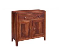 Buffet bas BROOKLYN #24 brun foncé 88x40x85 cm (BxTxH) bois massif