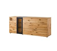 Buffet bas Chêne sauvage natur Laqué / huilé massif 160x43,5x80 cm (BxTxH) bois massif KITZBÜHEL #126