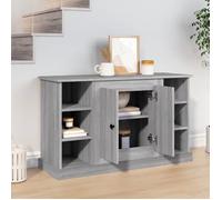 Buffet bas - ESTINK - Sonoma gris - 100x35,5x60 cm - Bois d'ingénierie - Petit meuble complément