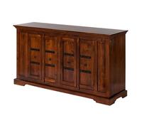 Buffet bas OXFORD #403 brun foncé 171x50x90 cm (BxTxH) bois massif
