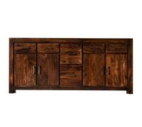 Buffet basMETRO LIFE#134brun200x45x90 cm (BxTxH)bois massif