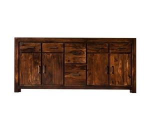 Buffet basMETRO LIFE#134brun200x45x90 cm (BxTxH)bois massif