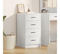 Buffet Blanc 40x41x75 cm en bois d ingénierie G