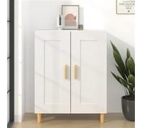 vidaXL Buffet 812132 Blanc Bois d'ingénierie 69,5 x 34 x 90 cm