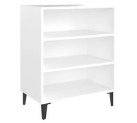 Buffet blanc - vidaXL - bois d'ingénierie - blanc - plateau robuste - facile à nettoyer - 57 x 35 x 70 cm 341cgx29m