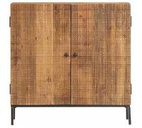 Buffet bois - COCO - CHIC Enfilade moderne pour salon 75 x 30 x 75 cm bois de manguier massif &&2181483