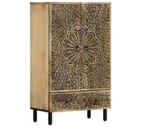 Buffet bois de manguier massif - vidaXL - sur pieds - pour salon - 60 x 33 x 100 cm 610cjr59g