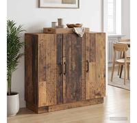 vidaXL Buffet Blanc Brillant 89 x 34,5 x 77 cm Bois d'ingénierie, Salon, Unité de Rangement Rectangulaire, Buffets Modernes, Meubles Élégan, Organisateurs Pratiques, Déco Maison