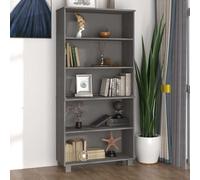 Buffet HAMAR Bois massif de pin Gris clair3100941