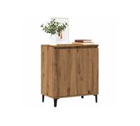 vidaXL Buffet chêne artisanal 60x35x70 cm Bois d'ingénierie Marron G