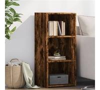 Buffet chêne fumé 40x41x93 cm bois d ingénierie Marron G