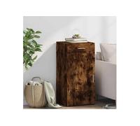 Buffet chêne fumé 45x42,5x93 cm bois d ingénierie Marron G