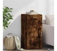 vidaXL Buffet Chêne fumé Bois d'ingénierie 45x42,5x93 cm Multicolore