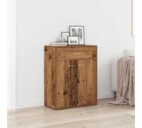 vidaXL Buffet Vieux bois 60x30x75 cm bois d'ingénierie