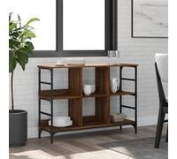 Buffet chêne marron 102x32x73,5 cm bois d ingénierie Marron G