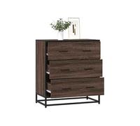 VidaXL Buffet chêne marron 68x35x76 cm