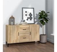Buffet chêne sonoma 100x36x60 cm bois d ingénierie Chêne sonoma G