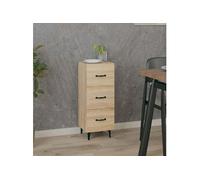 Buffet Chêne sonoma 34,5x34x90 cm Bois d'ingénierie812351