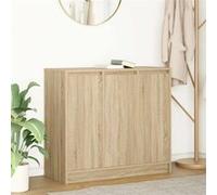 vidaXL Buffet Chêne Sonoma – bois d'ingénierie 85x34x76 cm – Meuble de rangement