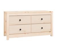 Buffet CLOUD, commode meuble de rangement 100x40x54 cm Bois de pin massif J2251