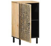 Buffet CLOUD commode meuble de rangement 40x33x75 cm bois massif de manguier J2240