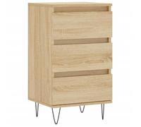 Buffet CLOUD, commode meuble de rangement chêne sonoma 40x35x70 cm bois d'ingénierie J1765