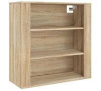 Buffet CLOUD, commode meuble de rangement Chêne sonoma 80x33x80 cm Bois d'ingénierie J2139