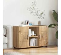 vidaXL Buffet Chêne artisanal 88,5 x 30,5 x 55,5 cm Bois d'ingénierie