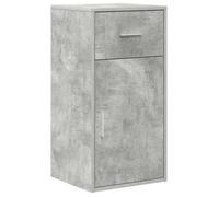 vidaXL Meuble de rangement gris Gris béton