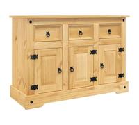 vidaXL Buffet Corona marron pin mexicain