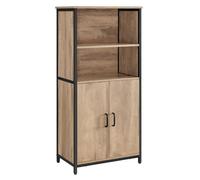 Buffet de cuisine 2 portes 60 x 35 x 125 cm structure en acier bahut