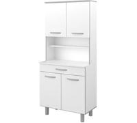Buffet de cuisine Blanc mat - L 80 cm - OSLO
