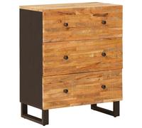 Buffet de Rangement 60 x 33 x 75 cm Bois de mangue massif vidaXL