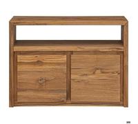 Buffet de rangement - Buffet 80x30x60 cm - Bois de teck massif - Assemblage requis（3883）
